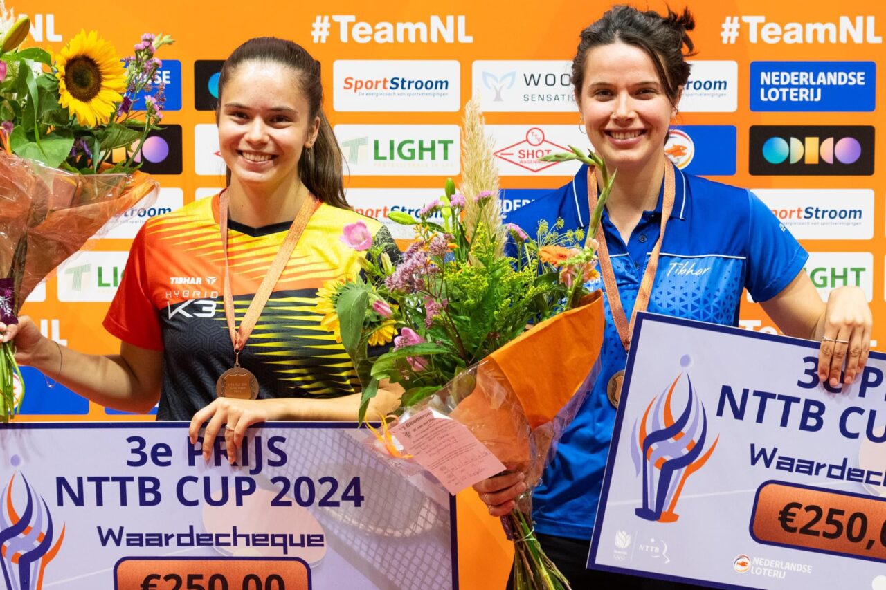 Karlijn van Lierop brons tijdens NTTB Cup 2024 in Wageningen