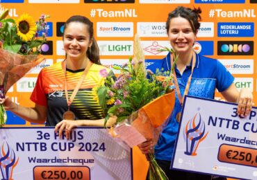 Karlijn van Lierop brons tijdens NTTB Cup 2024 in Wageningen