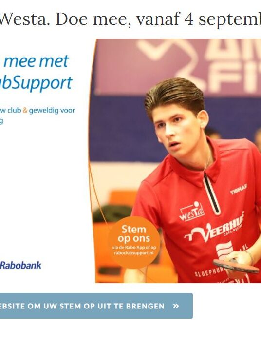 De stemperiode voor Rabo ClubSupport 2024 gaat van start!